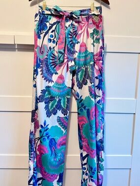 Rachel Zoe Silky Floral Pants